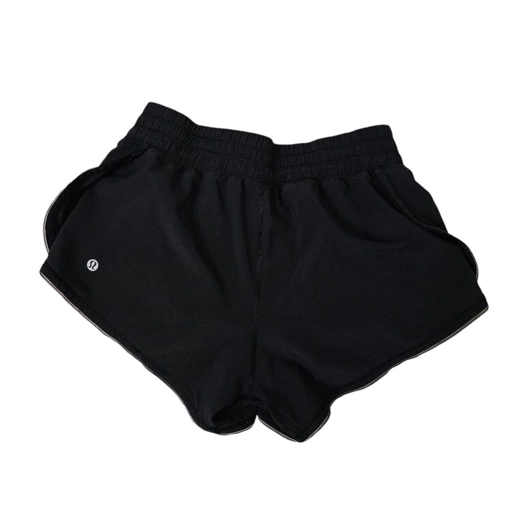 Lululemon Seek The Heat Shorts II 2.5” Black Womens 4 Swift Ultra Light Lined
